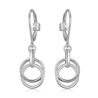 Elle Lyra Inter-Circle Earrings