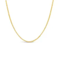 14K Yellow Gold 20" 1.00mm Box Link Chain