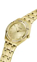 Guess Women's Gold-Tone Crystal Watch