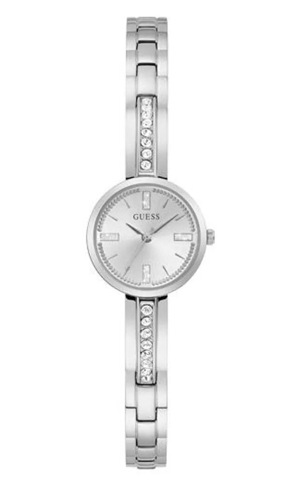 Guess Women's Sliver-Tone Watch