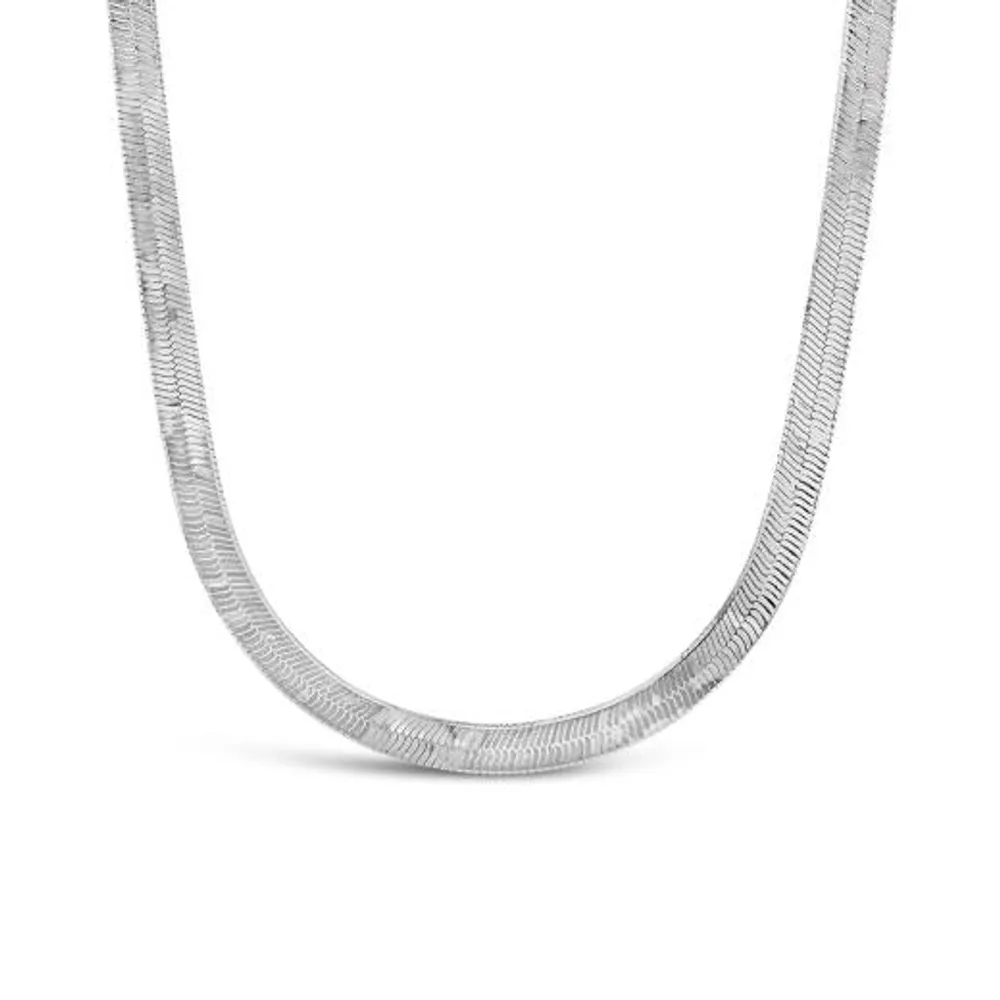 Sterling Silver 18" 3.1mm Herringbone Chain