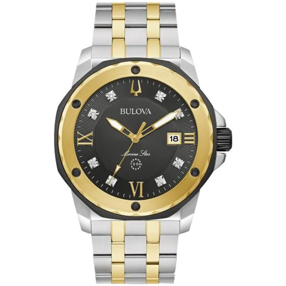 Bulova Men's Marine Star Stainless Steel Watch