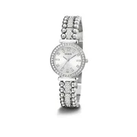 Guess Women's Stainless Steel Silver-Tone Analog Watch