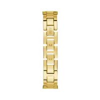 Guess Women's Stainless Steel Gold-Tone Analog Watch