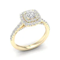 My Diamond Story 14K Yellow Gold 1.25CTW Diamond Bridal Ring