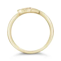 10K Yellow Gold 0.10CTW Diamond Promise Ring