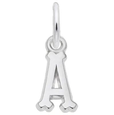 Sterling Silver Initial A Pendant