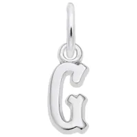 Sterling Silver Initial Pendant