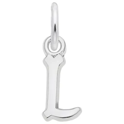 Sterling Silver Initial L Pendant