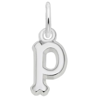 Sterling Silver Initial Pendant