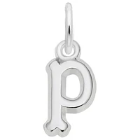 Sterling Silver Initial Pendant