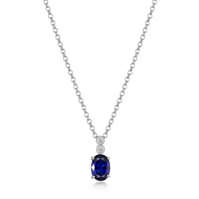 Elle Blue Star Necklace