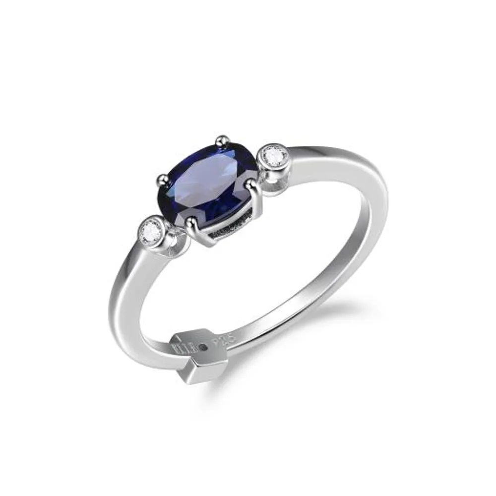 Elle Blue Star Ring