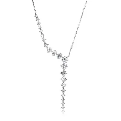 Reign Diamondlite Modern Cascade Necklace