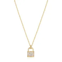 Reign Lock Necklace