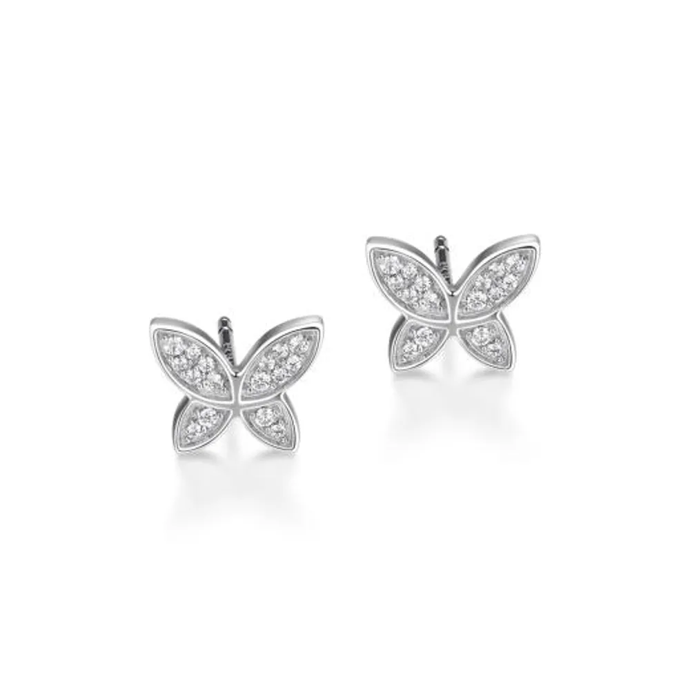 Reign Diamondlite Medium Butterfly Studs