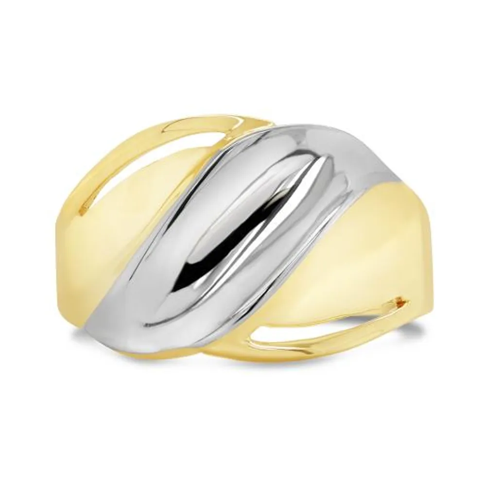 10K Yellow & White Gold Fashion Ring