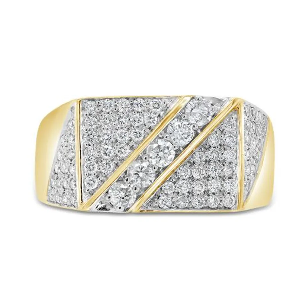 10K Gold 1.00CTW Diamond Fashion Ring