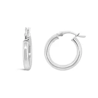 Sterling Silver 20mm Hoop Earring