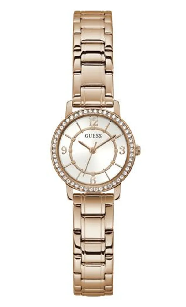 Guess Women's Rose Gold-Tone Watch