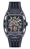 Guess Men's Navy Silicone Watch