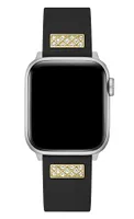 Guess Women's Black Silicone Band for 38-40mm Apple Watch
