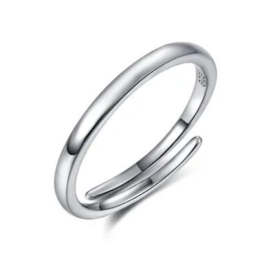 Sterling Silver Curly Q Ring