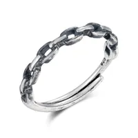 Sterling Silver Chain Link Ring