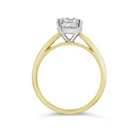 New Brilliance 14K Yellow Gold Lab Grown 1.50CT Diamond Solitaire Ring