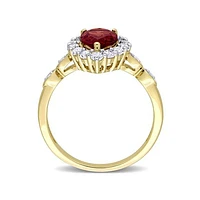 Julianna B 10K Yellow Gold 0.02 CTW Diamond