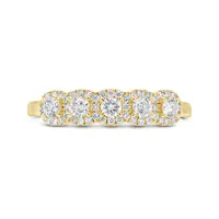 Charmed By Richard Calder 14K Yellow Gold 0.54CTW Canadian Diamond Band