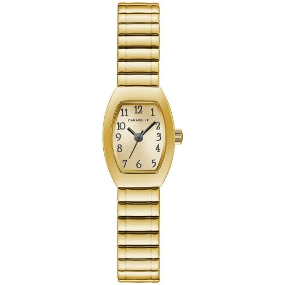 Caravelle Women's Stainless Steel Gold Watch