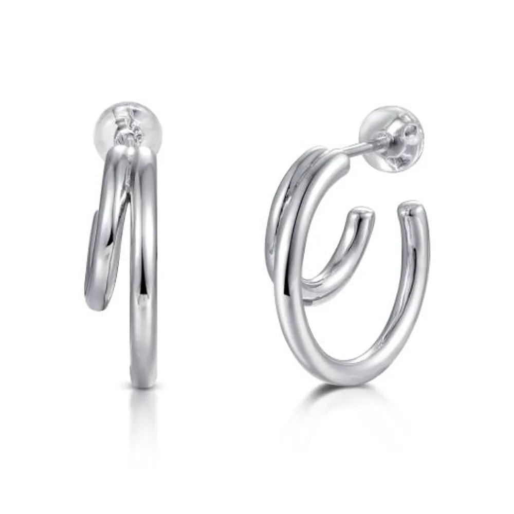 Sterling Silver Hoop Earrings