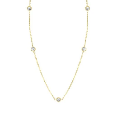 10K Yellow Gold 16"+ 2" Extender Precious Metals By The Yard Necklace