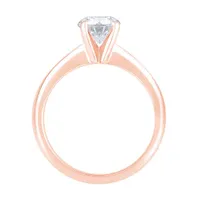 New Brilliance 14K Rose Gold Lab Grown 1.00CT Diamond Solitaire Ring