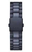 Guess Men's Navy Stainless Steel Watch