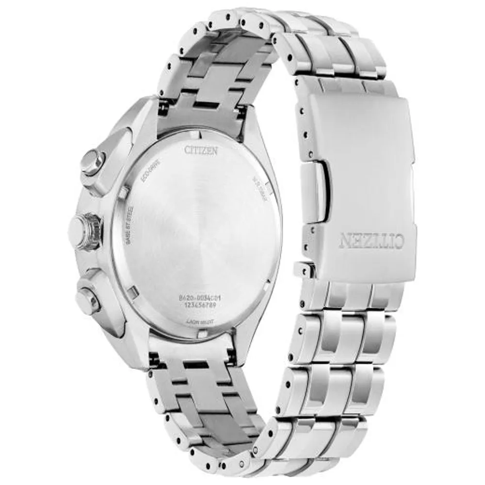 Citizen Men's Eco-Drive Sport Luxury Stainless Steel Watch