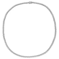 Julianna B Sterling Silver 1.98CTW Diamond Necklace