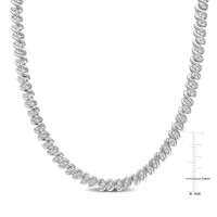 Julianna B Sterling Silver 1.98CTW Diamond Necklace