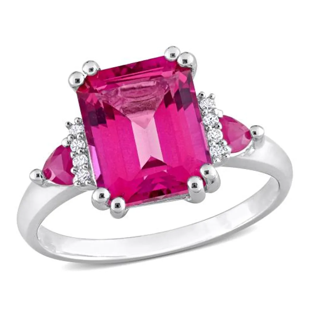 Julianna B Sterling Silver Pink Topaz