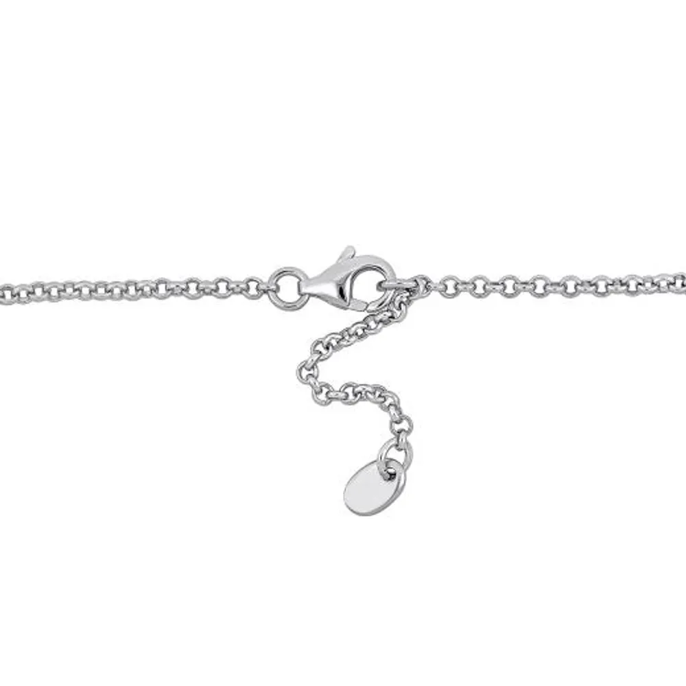 Julianna B Sterling Silver Cubic Zirconia Bracelet