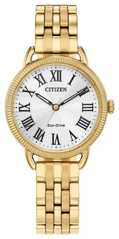 Women's Eco Drive Classic Coin Edge Watch