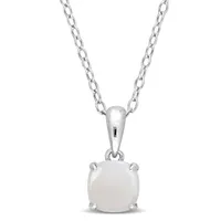 Julianna B Sterling Silver Opal Pendant