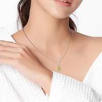 Julianna B Sterling Silver Peridot Pendant