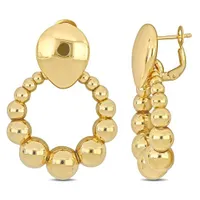 Julianna B 14K Yellow Gold Beaded Drop Earring