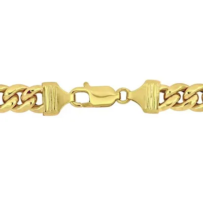 Julianna B 10K Yellow Gold 20" 8.8MM Curb Link Chain