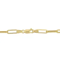 Julianna B 14K Yellow Gold 16" 4.30MM Paperclip Link Chain