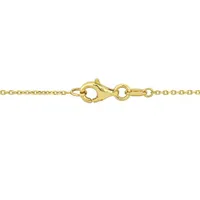 Julianna B 14K Yellow Gold 18" Heart Drop Necklace