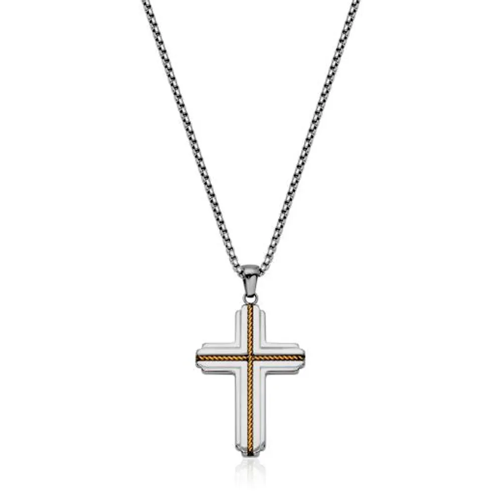 SteelX Stainless Steel Cross Pendant