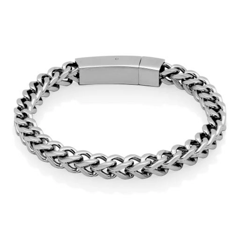 SteelX Stainless Steel Franco Chain Bracelet